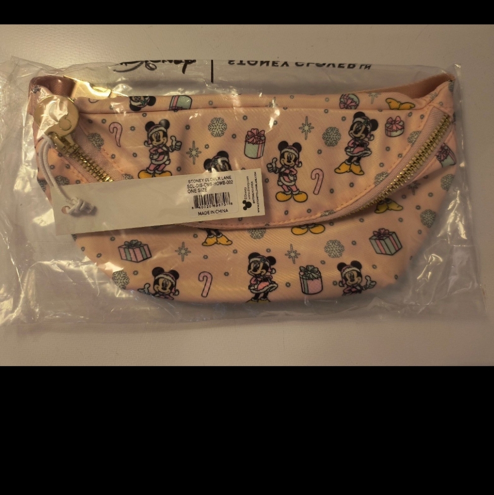 Stoney Clover lane x Disney Christmas fanny pack Mickey Minnie classic size